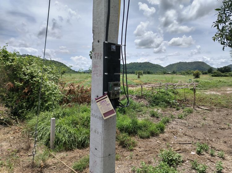 ขายถูกเพียงไร่ละ 190,000 ที่ดิน60ไร่ กาญจนบุรี อ.ท่าม่วง โฉนดครุฑแดง เชิงเขา ติดห้วย น้ำไฟพร้อม ถนนลาดยาง ใกล้กทม.แค่1ชม.กว่า ยกแปลง11ล้าน+ รูปที่ 4