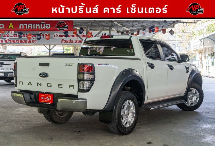 Ford Ranger 2017 2.2 Hi-Rider XLT Pickup ดีเซล ไม่ติดแก๊ส เกียร์อัตโนมัติ ขาว รูปที่ 4