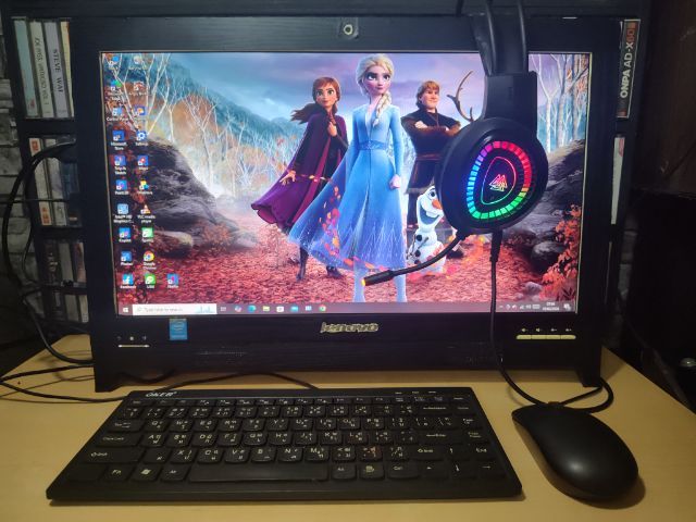 ใช่ HDMI วินโดว์ 4 กิกะไบต์ สุดคุ้มคอมALL IN ONE LENOVO C260 จอใหญ่19.5นิ้ว CPU PentiumJ2900 Ram4 HDD500 Win 10 Pro 1500 พอ