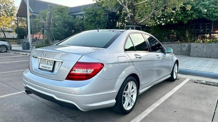 Mercedes-Benz C-Class 2014 C200 CGI Sedan เบนซิน ไม่ติดแก๊ส เกียร์ธรรมดา บรอนซ์เงิน รูปที่ 3