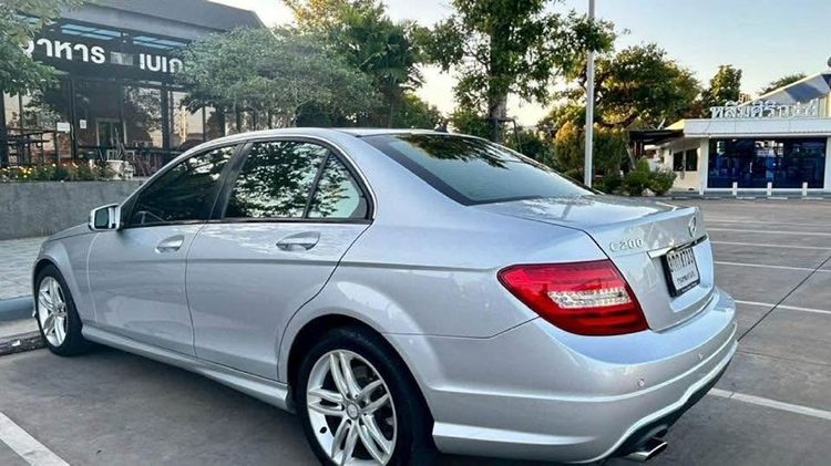 Mercedes-Benz C-Class 2014 C200 CGI Sedan เบนซิน ไม่ติดแก๊ส เกียร์ธรรมดา บรอนซ์เงิน รูปที่ 4