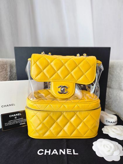 Like New Chanel Backpack Calfskin PVC holo25 สภาพใหม่มาก