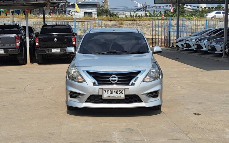 Nissan Almera 2018 1.2 E Sportech Sedan เบนซิน ไม่ติดแก๊ส เกียร์อัตโนมัติ บรอนซ์เงิน รูปที่ 2
