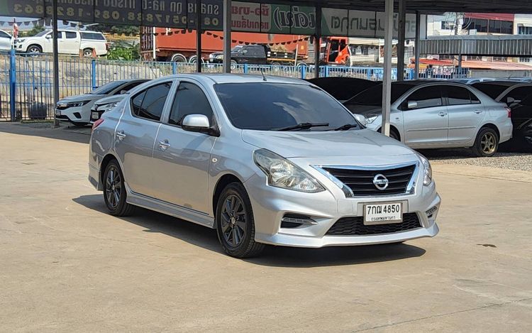 Nissan Almera 2018 1.2 E Sportech Sedan เบนซิน ไม่ติดแก๊ส เกียร์อัตโนมัติ บรอนซ์เงิน รูปที่ 3