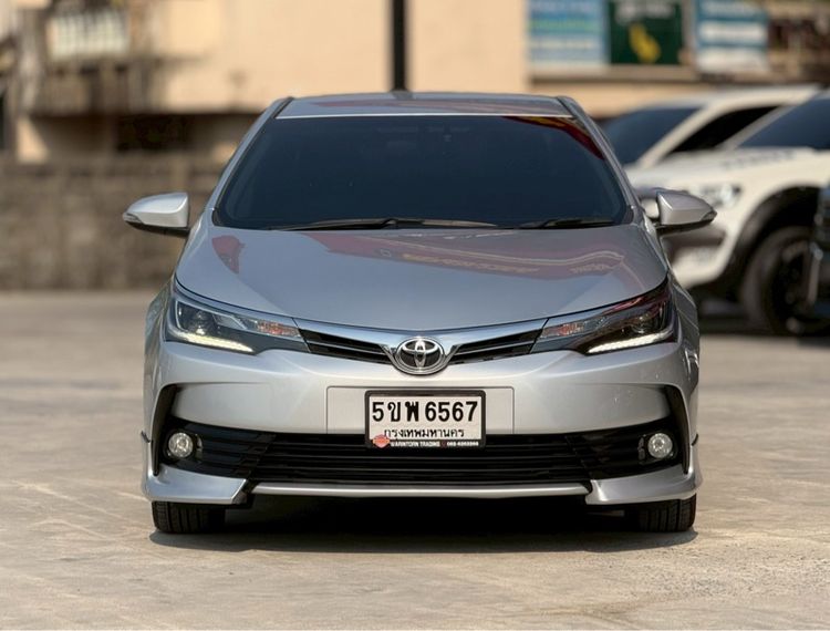 Toyota Altis 2018 1.8 V Sedan เบนซิน ไม่ติดแก๊ส เกียร์อัตโนมัติ เทา รูปที่ 2