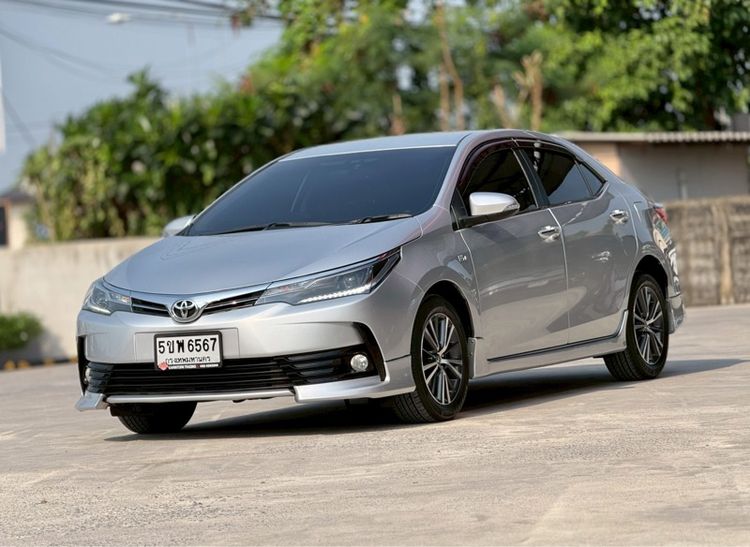 Toyota Altis 2018 1.8 V Sedan เบนซิน ไม่ติดแก๊ส เกียร์อัตโนมัติ เทา รูปที่ 3