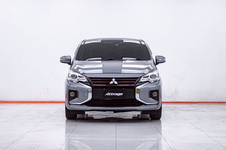 Mitsubishi Attrage 2020 1.2 GLS Sedan เบนซิน ไม่ติดแก๊ส เกียร์อัตโนมัติ เทา รูปที่ 4