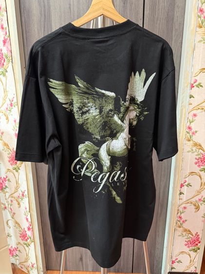 T Shirt Horse Logo Black  รูปที่ 2