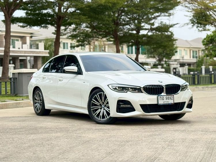 BMW Series 3 2022 320d Sedan ดีเซล ไม่ติดแก๊ส เกียร์อัตโนมัติ ขาว รูปที่ 3