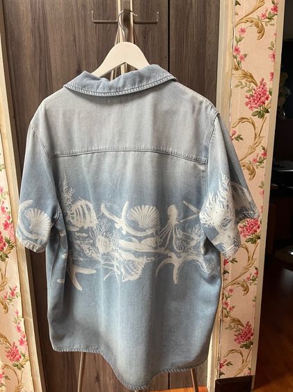 Shirt URBAN ยีนส์ผ้าบางเสื้อ รูปที่ 3