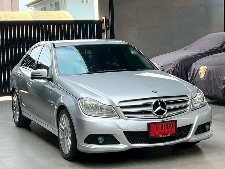 Mercedes-Benz C-Class 2012 C200 CGI Sedan เบนซิน ไม่ติดแก๊ส เกียร์อัตโนมัติ เทา รูปที่ 2