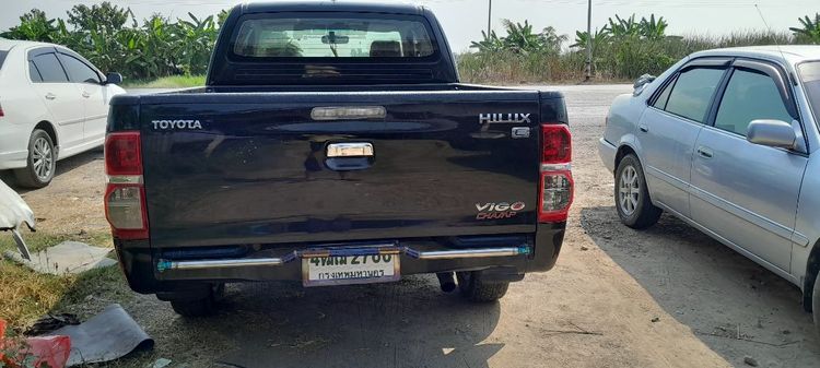 Toyota Hilux Vigo Champ 2013 Smart Cab 2.5 E Pickup ดีเซล เกียร์ธรรมดา ดำ