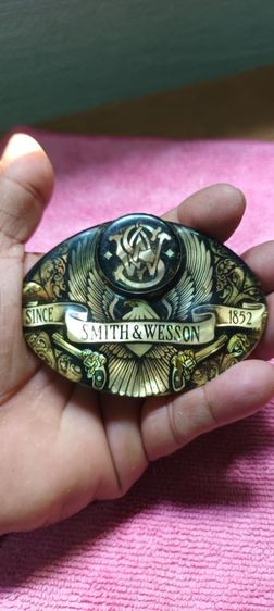 หัวเข็มขัดมุก Handmade