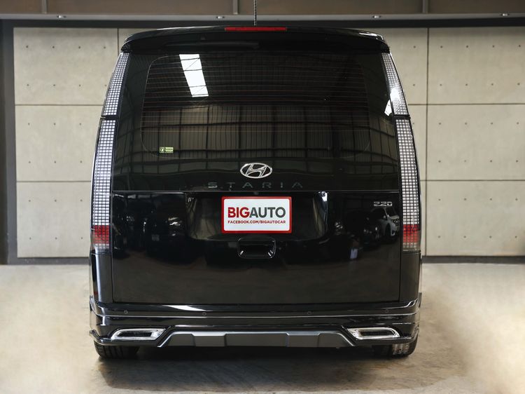 Hyundai Staria 2022 2.2 SEL Van ดีเซล ไม่ติดแก๊ส เกียร์อัตโนมัติ ดำ รูปที่ 4