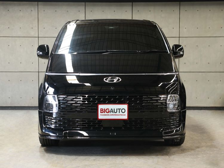 Hyundai Staria 2022 2.2 SEL Van ดีเซล ไม่ติดแก๊ส เกียร์อัตโนมัติ ดำ รูปที่ 3