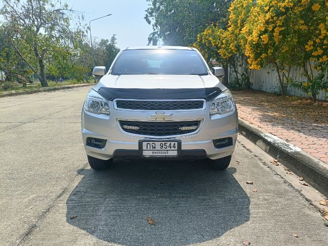 Chevrolet Trailblazer 2013 2.5 LT Van ดีเซล ไม่ติดแก๊ส เกียร์ธรรมดา เทา รูปที่ 2
