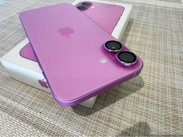 iPhone 16 Plus 128 สีชมพู ผ่อนได้ รับเทิร์น รูปที่ 6
