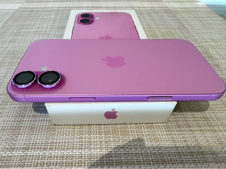 iPhone 16 Plus 128 สีชมพู ผ่อนได้ รับเทิร์น รูปที่ 5