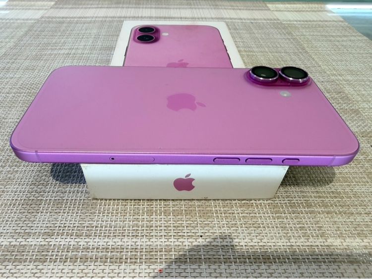 iPhone 16 Plus 128 สีชมพู ผ่อนได้ รับเทิร์น รูปที่ 4