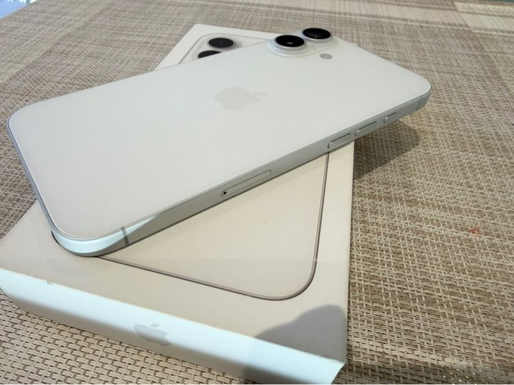 iPhone 16 Plus 128 สีขาวผ่อนได้ รับเทิร์น รูปที่ 2