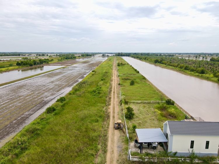 ที่ดินองค์รักษ์ หลังมศว.5 กิโล จ.นครนายกสดผ่อน รูปที่ 2