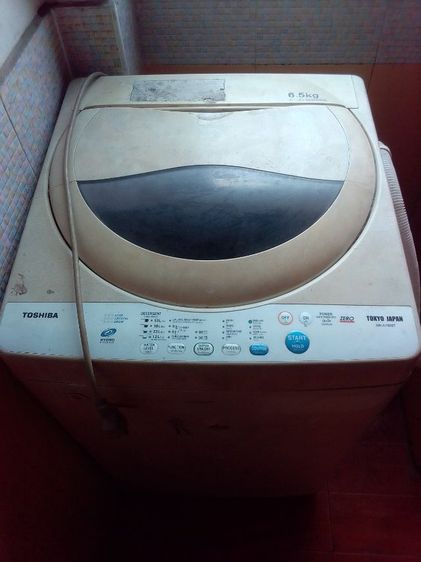 ขายเครื่องซักผ้า Toshiba 6.5 กก ราคา 2000 บาท
