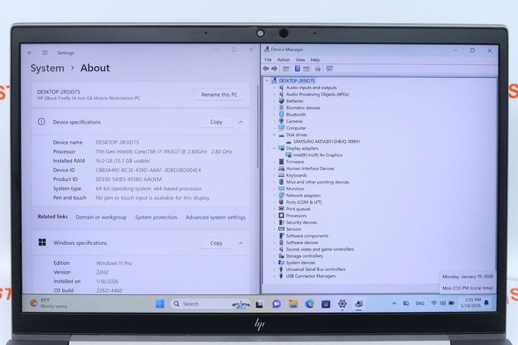 HP ZBook Firefly 14 G8 Core i7-1165G7.RAM16GB.SSD512GB - ID26010157 รูปที่ 4
