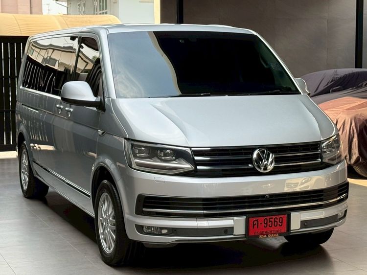 Volkswagen Caravelle 2018 2.0 TDi Comfortline Van ดีเซล ไม่ติดแก๊ส เกียร์อัตโนมัติ เทา รูปที่ 3