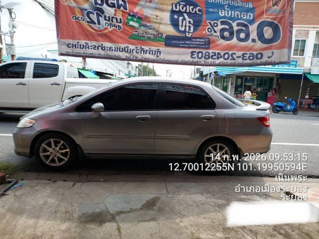 Honda City 2005 1.5 ZX SV VTEC Sedan เบนซิน ไม่ติดแก๊ส เกียร์อัตโนมัติ บรอนซ์ทอง รูปที่ 4