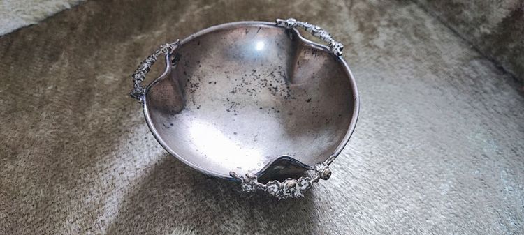 ขายถาดเงิน ใส่เครื่องประดับดับ งานนอกตอก950 รูปที่ 7