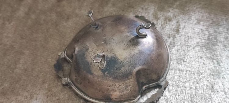 ขายถาดเงิน ใส่เครื่องประดับดับ งานนอกตอก950 รูปที่ 5