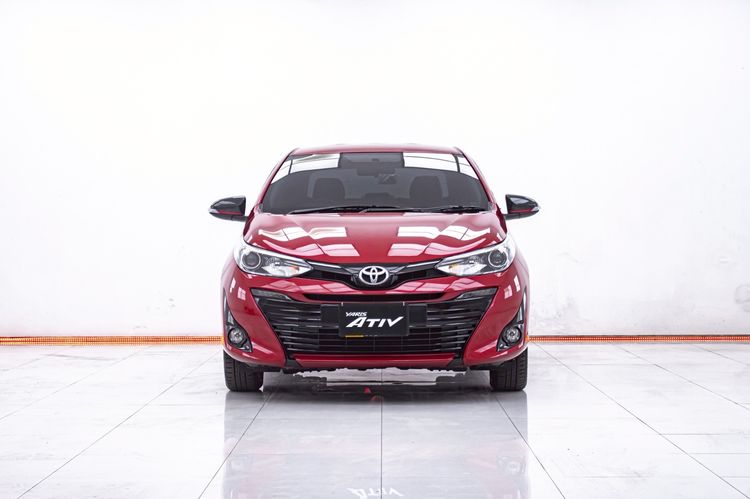 Toyota Yaris ATIV 2019 1.2 S Plus Sedan เบนซิน ไม่ติดแก๊ส เกียร์อัตโนมัติ แดง รูปที่ 4