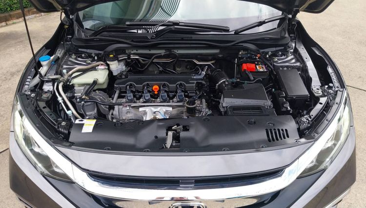 Honda Civic 2019 1.8 E i-VTEC Sedan เบนซิน ไม่ติดแก๊ส เกียร์อัตโนมัติ เทา รูปที่ 4