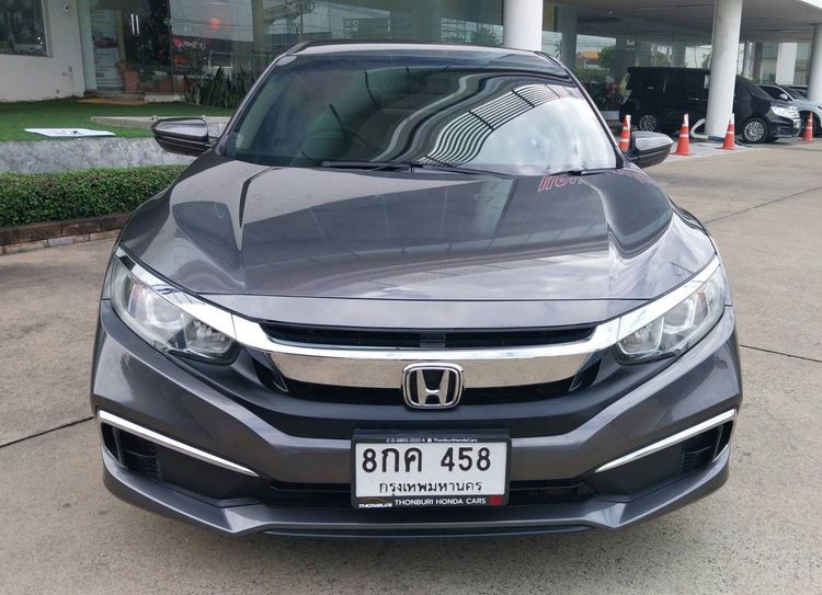 Honda Civic 2019 1.8 E i-VTEC Sedan เบนซิน ไม่ติดแก๊ส เกียร์อัตโนมัติ เทา รูปที่ 2