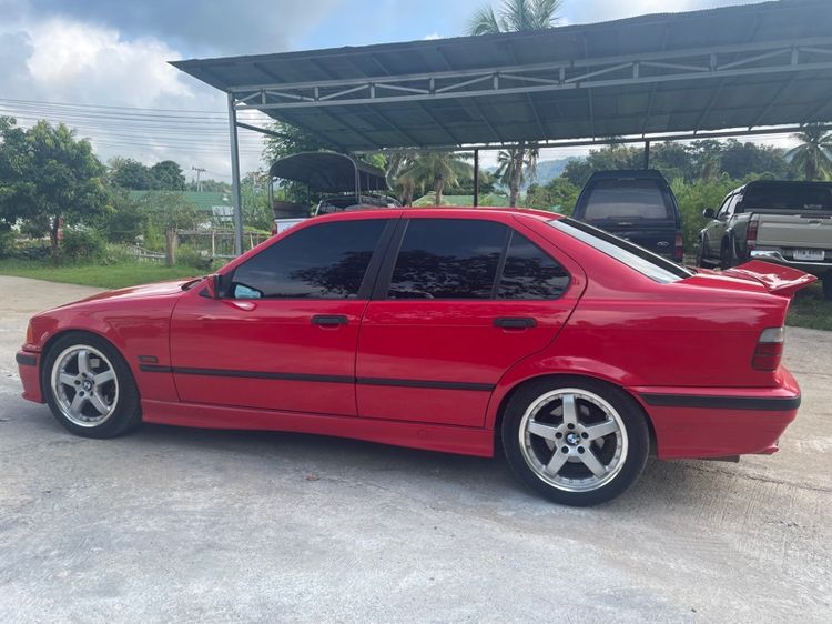 BMW Series 3 1996 323i Sedan เบนซิน LPG เกียร์อัตโนมัติ แดง รูปที่ 4