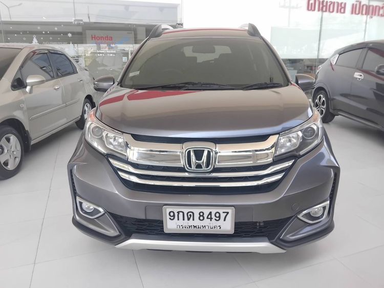 Honda BR-V 2019 1.5 SV Utility-car เบนซิน ไม่ติดแก๊ส เกียร์อัตโนมัติ เทา รูปที่ 2