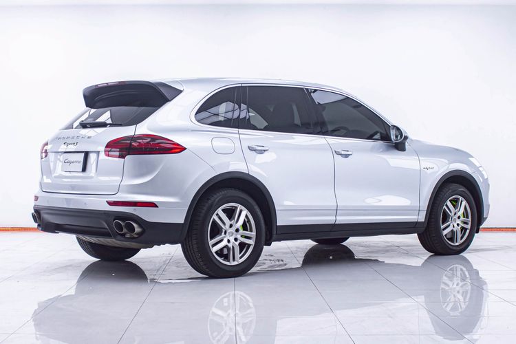 Porsche Cayenne 2017 3.0 S Hybrid Utility-car ไฮบริด ไม่ติดแก๊ส เกียร์อัตโนมัติ เทา รูปที่ 4