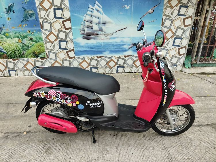 🛵ยังไงก็ขาย SCOOPY-i ปี 54 เครื่องดี สีสวย สตาร์ทมือ เล่มชุดโอนครบ+เปลี่ยนถ่ายน้ำมันเครื่องฟรี ส่งฟรี30 ก.ม รูปที่ 3