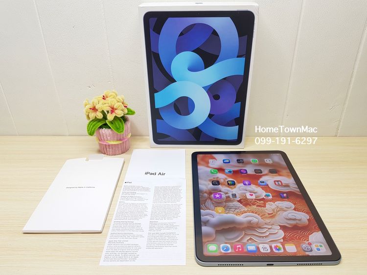 iPadAir (4th Gen, 2020) 64Gb Wifi Only สี Sky Blue ราคาน่าโดน รูปที่ 2
