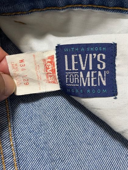 กางเกงยีนส์ ลีวาย ป้ายดำ รูปที่ 7
