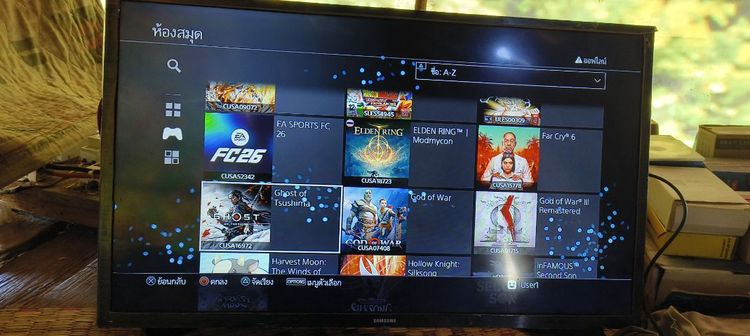 ps4slim2106ลงเกมเต็มความจุ45เกม1.5tb