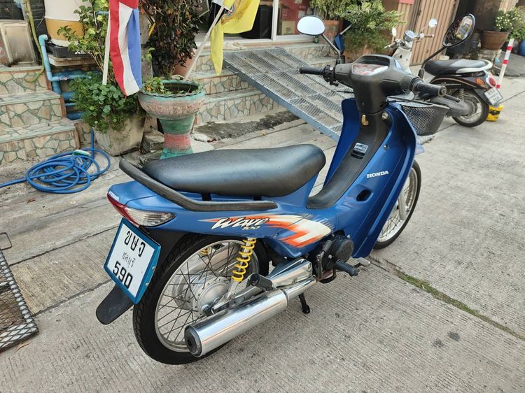 🛵ยังไงก็ขาย WAVE100 ปี 45(งดต่อ) เครื่องดี สีสวย สตาร์ทเท้า รถบ้านเดิมๆ เล่มชุดโอนครบ+เปลี่ยนถ่ายน้ำมันเครื่องฟรี ส่งฟรี30 ก.ม รูปที่ 7