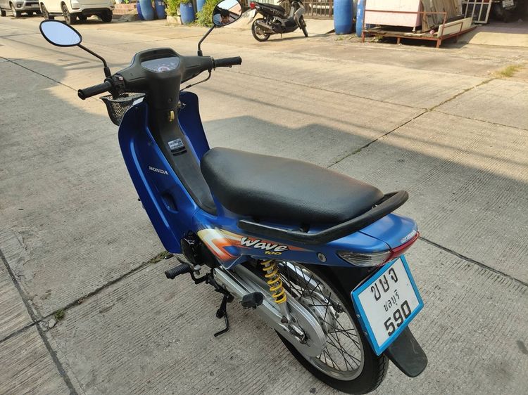 🛵ยังไงก็ขาย WAVE100 ปี 45(งดต่อ) เครื่องดี สีสวย สตาร์ทเท้า รถบ้านเดิมๆ เล่มชุดโอนครบ+เปลี่ยนถ่ายน้ำมันเครื่องฟรี ส่งฟรี30 ก.ม รูปที่ 6
