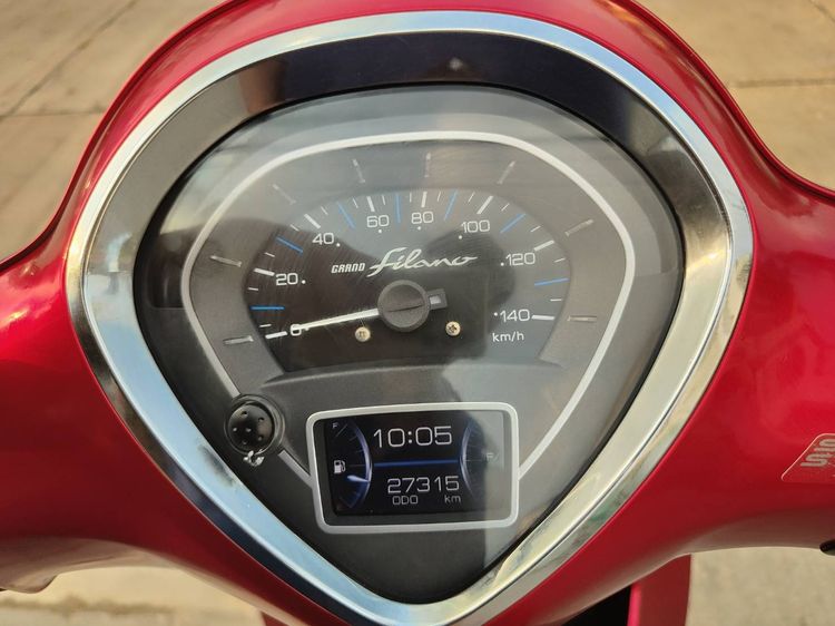 🛵ยังไงก็ขาย Grand filano ปี 62 เครื่องดี สีสวย สตาร์ทมือ ระบบHybrid เล่มชุดโอนครบ+เปลี่ยนถ่ายน้ำมันเครื่องฟรี ส่งฟร30กิโล รูปที่ 8