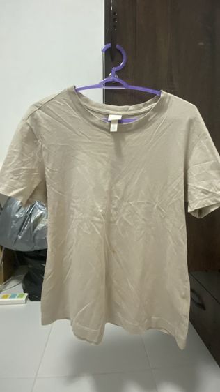 ยีนส์ขาวผ้าเนื้อดีหนายืดได้ 1 แถมเสื้อฟรี 2ตัว ราคาเดิม 790 รูปที่ 3