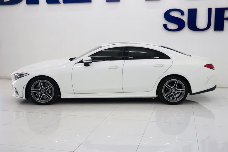 Mercedes-Benz CLS-Class 2019 CLS300 Sedan ดีเซล ไม่ติดแก๊ส เกียร์อัตโนมัติ ขาว รูปที่ 4