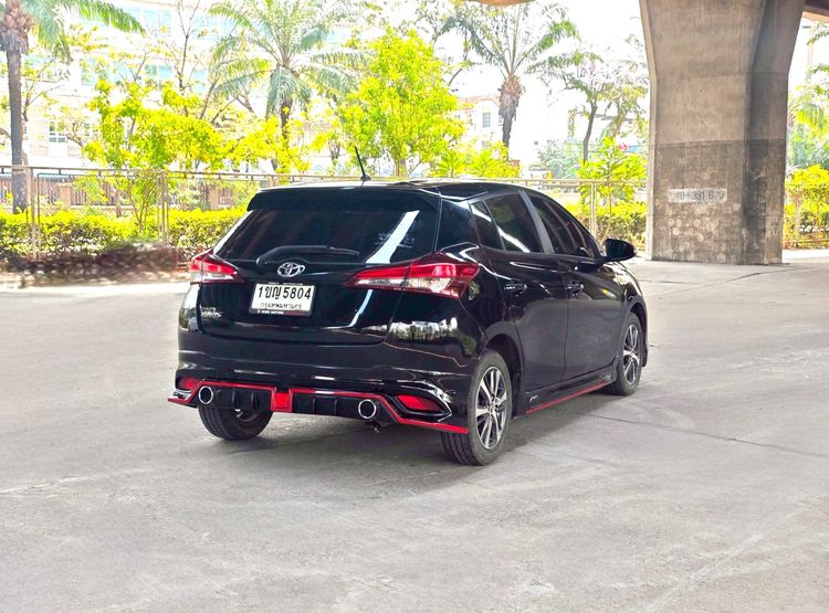Toyota Yaris 2020 1.2 Mid Sedan เบนซิน ไม่ติดแก๊ส เกียร์อัตโนมัติ ดำ รูปที่ 2