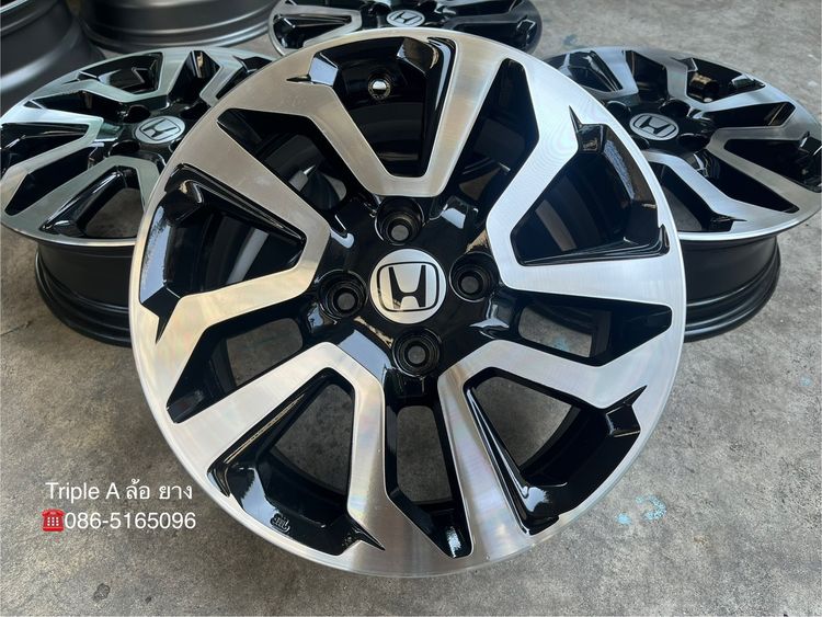 ✨ล้อแม็ก✨Honda Jazz GK ขอบ 15 สีดำหน้าเงา💖สวยกริ๊บ💖 รูปที่ 2