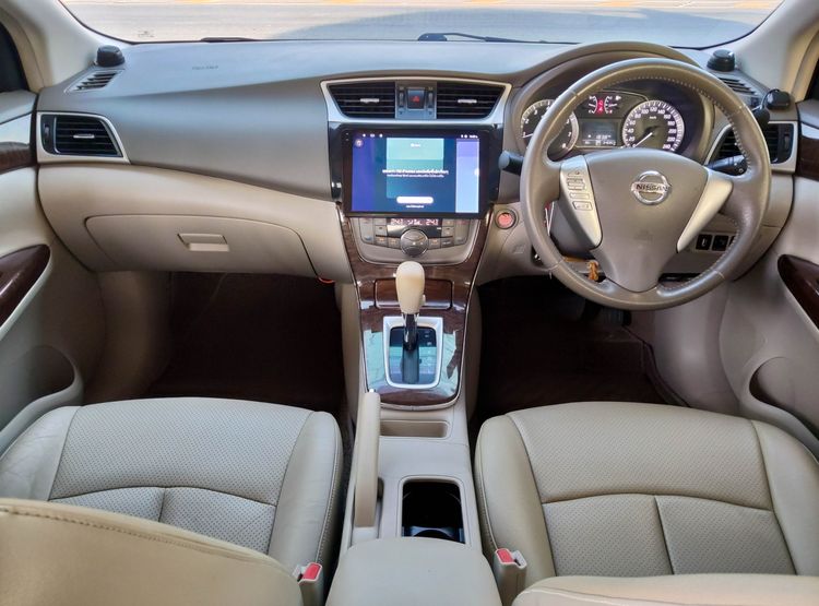 Nissan Sylphy 2012 1.6 V Sedan เบนซิน ไม่ติดแก๊ส เกียร์อัตโนมัติ ดำ รูปที่ 3