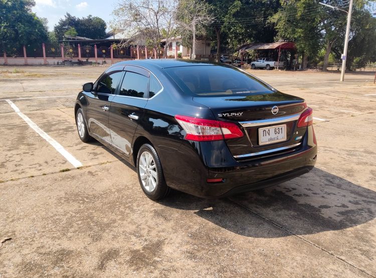 Nissan Sylphy 2012 1.6 V Sedan เบนซิน ไม่ติดแก๊ส เกียร์อัตโนมัติ ดำ รูปที่ 2